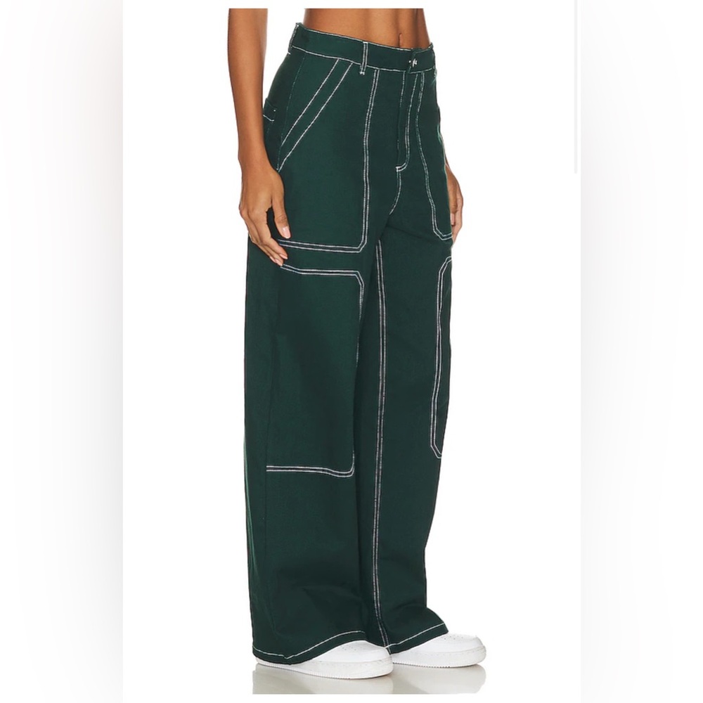 BYDLYN Cooper Jeans in Green - Picture 1 of 3